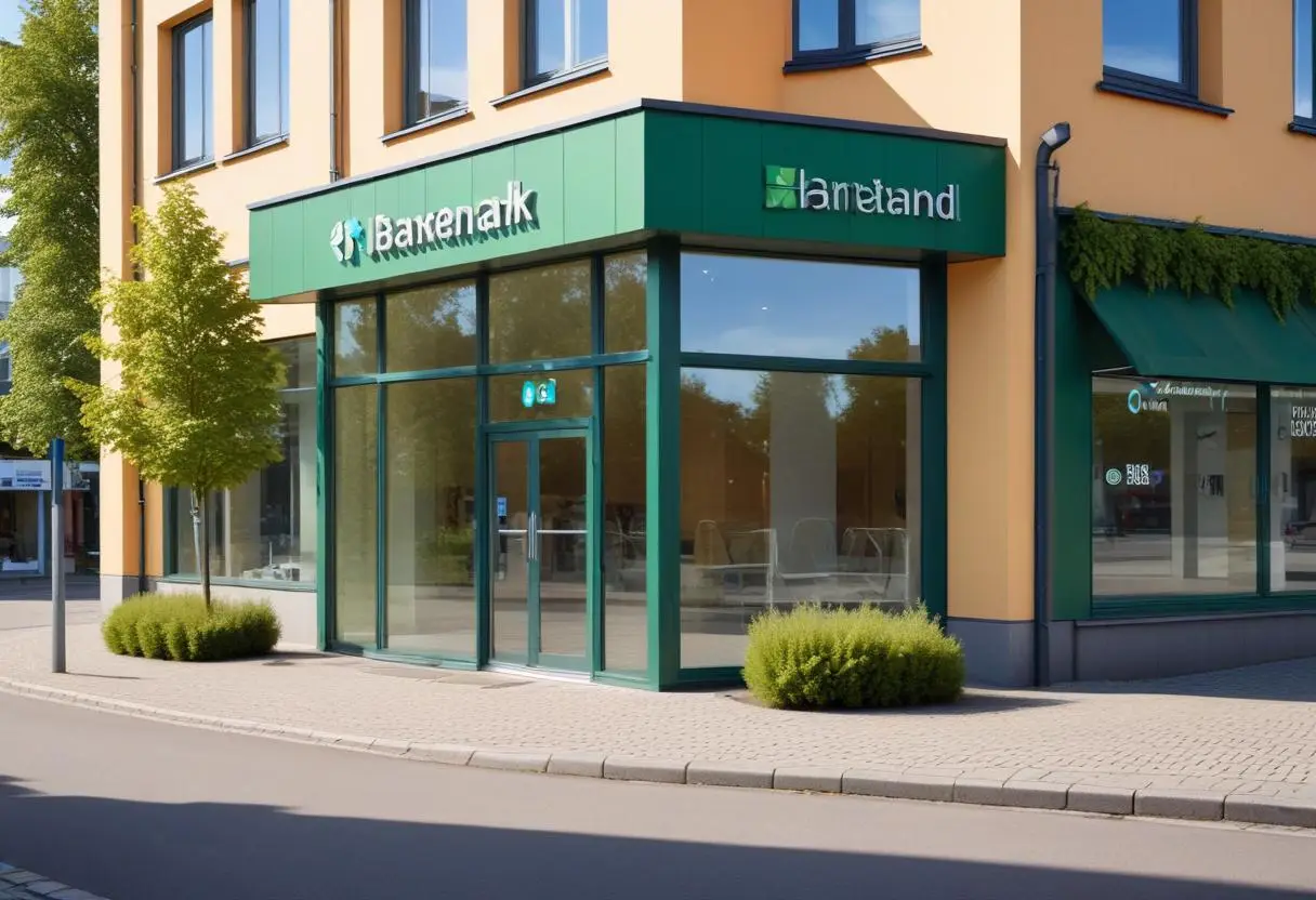Swedbank i Härnösand illustration