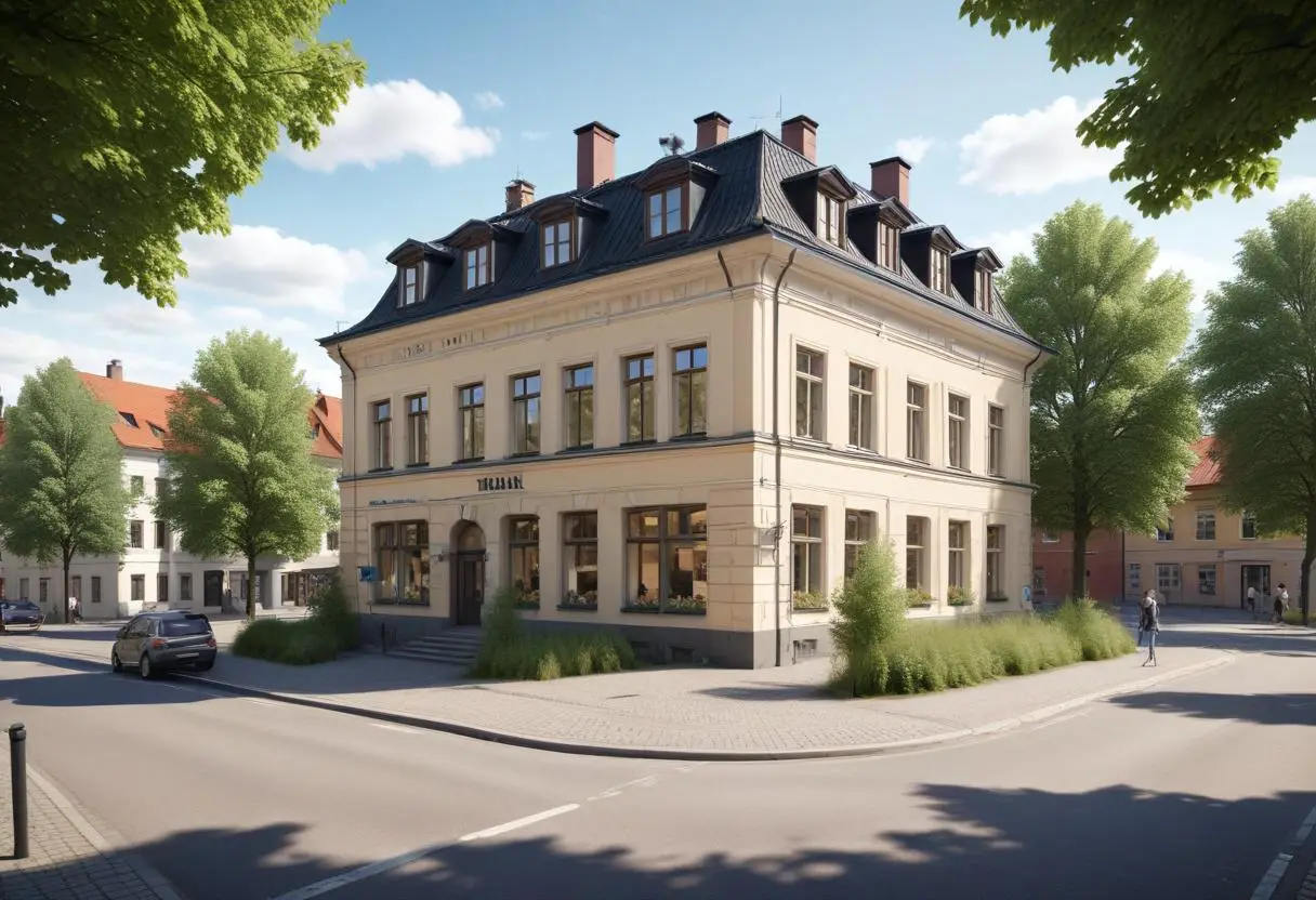 Swedbank i Lycksele illustration